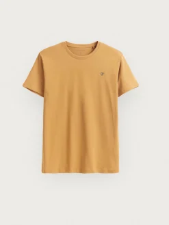 Camisetas<Alvaro Moreno CAMISETA BASICA Mostaza