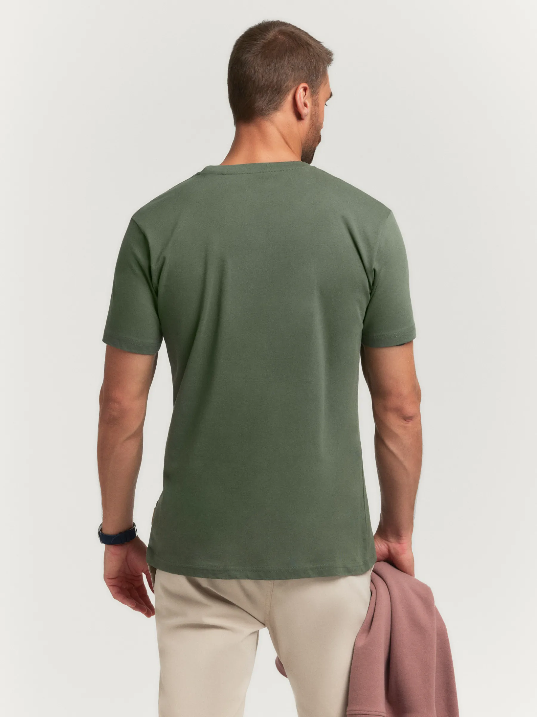 Camisetas<Alvaro Moreno CAMISETA BASICA Verde