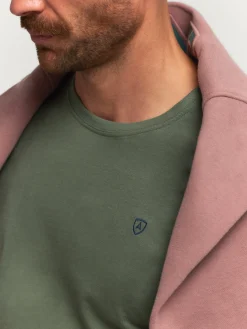 Camisetas<Alvaro Moreno CAMISETA BASICA Verde