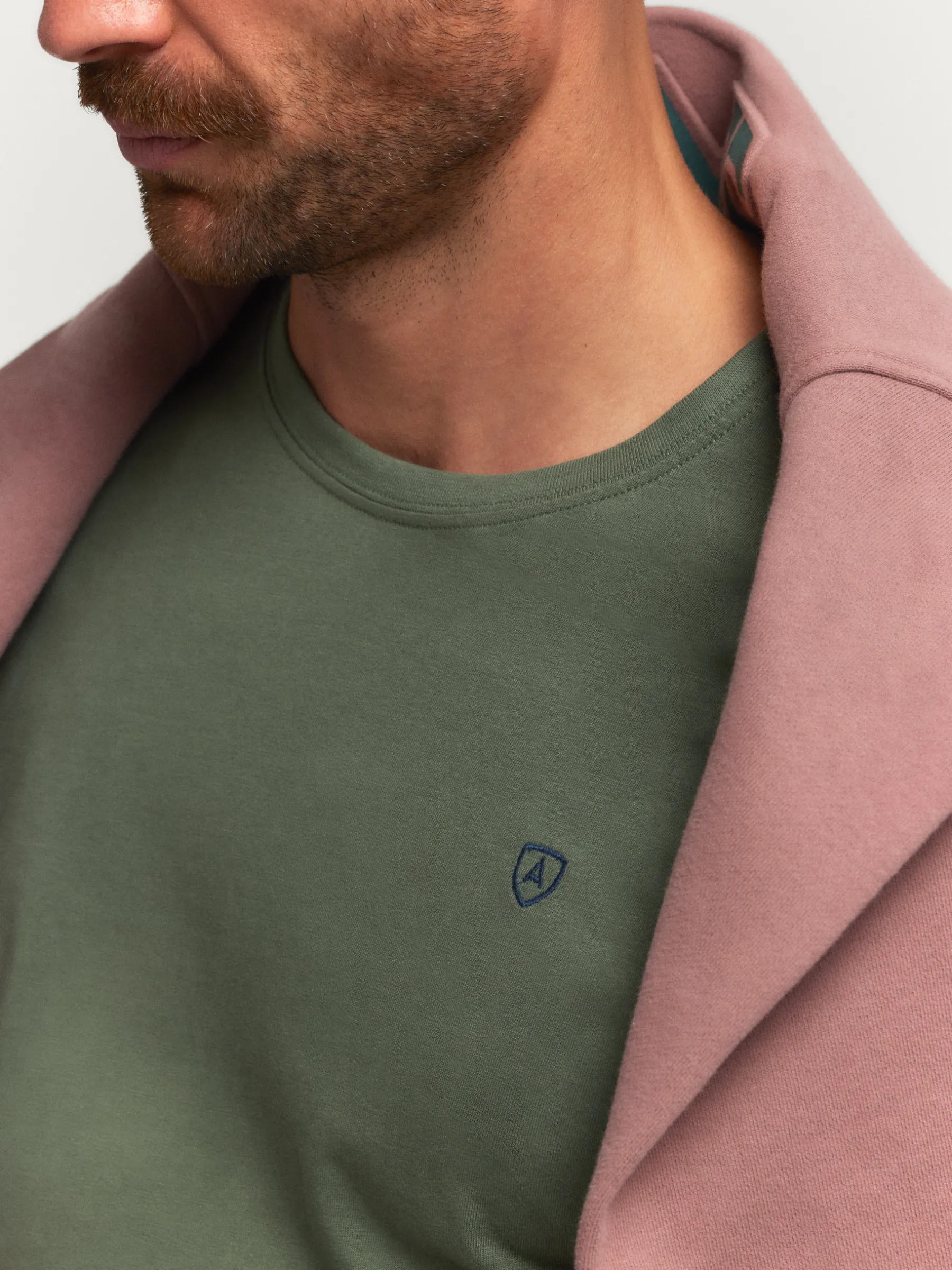 Camisetas<Alvaro Moreno CAMISETA BASICA Verde