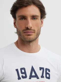 Camisetas<Alvaro Moreno CAMISETA COLLEGE Blanco