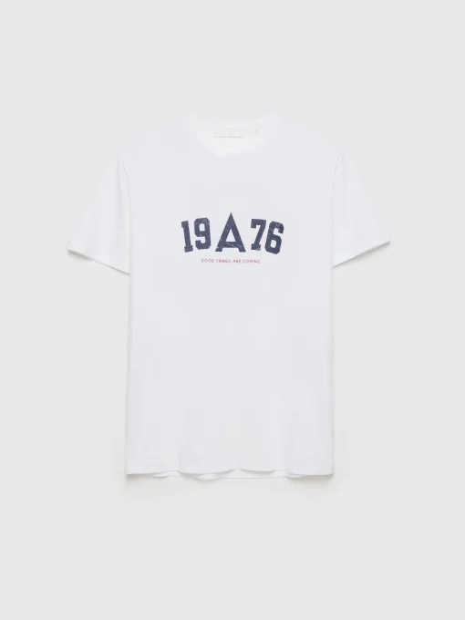 Camisetas<Alvaro Moreno CAMISETA COLLEGE Blanco