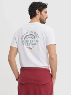 Camisetas<Alvaro Moreno CAMISETA FESTIVAL Blanco