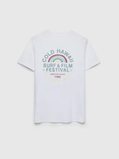 Camisetas<Alvaro Moreno CAMISETA FESTIVAL Blanco