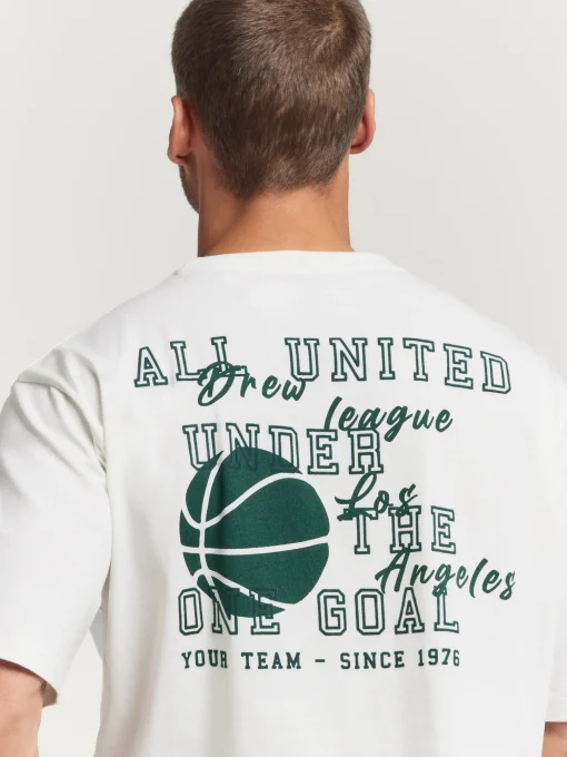 Camisetas<Alvaro Moreno CAMISETA GOAL Blanco