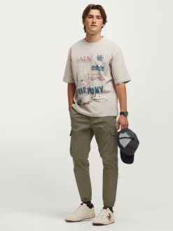 Teen|Camisetas<Alvaro Moreno CAMISETA HARMONY Beige