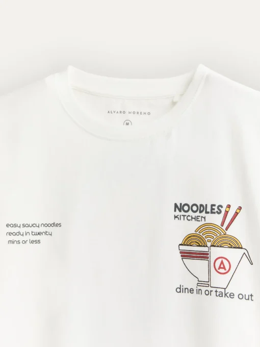 Teen|Camisetas<Alvaro Moreno CAMISETA KITCHEN Blanco