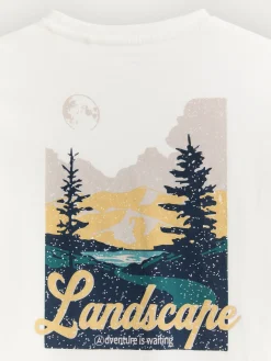 Camisetas<Alvaro Moreno CAMISETA LANDSCAPE KIDS Blanco