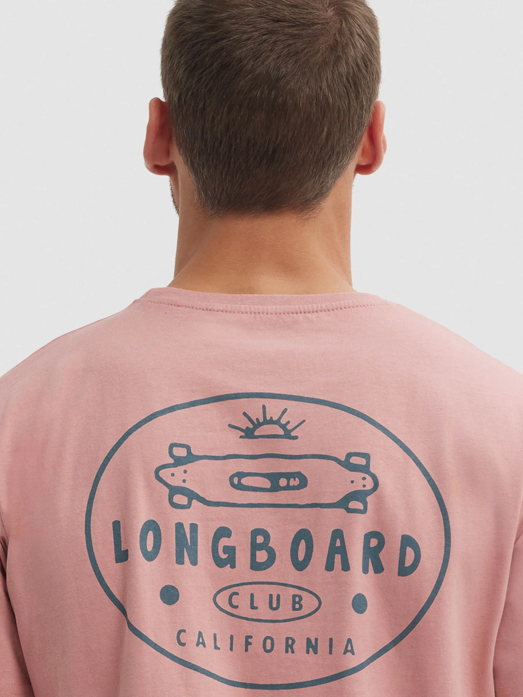 Camisetas<Alvaro Moreno CAMISETA LONGBOARD Rosa