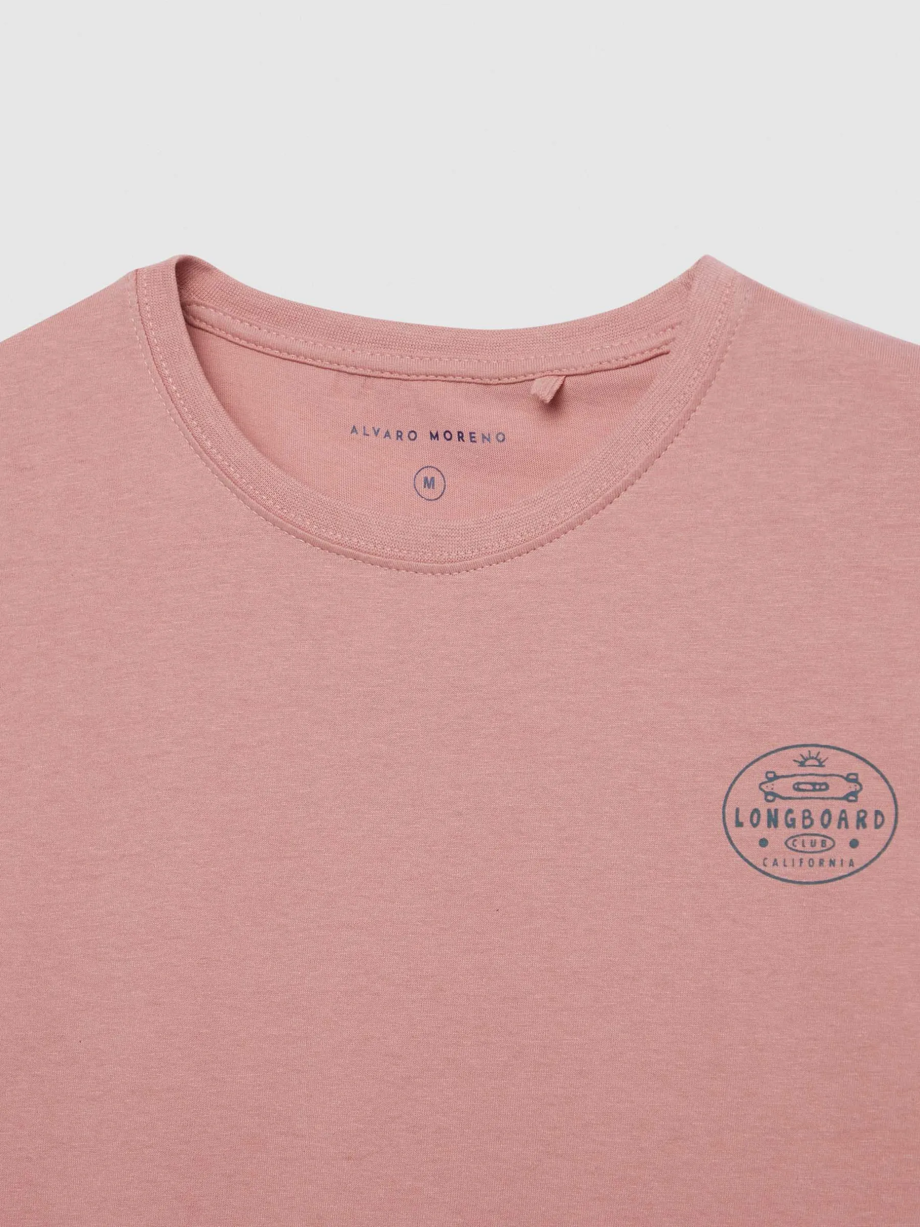 Camisetas<Alvaro Moreno CAMISETA LONGBOARD Rosa
