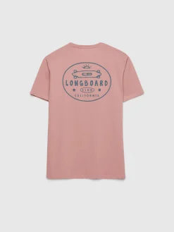 Camisetas<Alvaro Moreno CAMISETA LONGBOARD Rosa