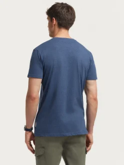 Camisetas<Alvaro Moreno CAMISETA MELANGE Azul