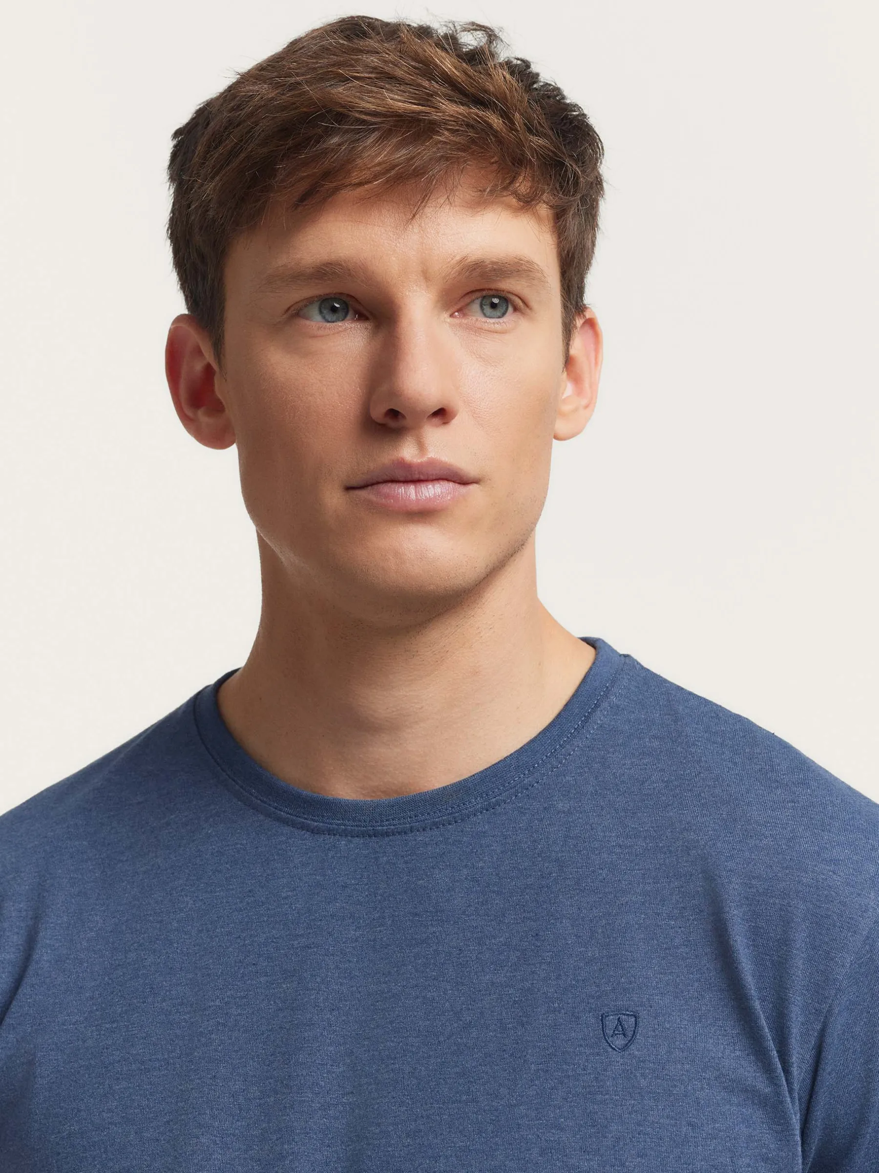 Camisetas<Alvaro Moreno CAMISETA MELANGE Azul