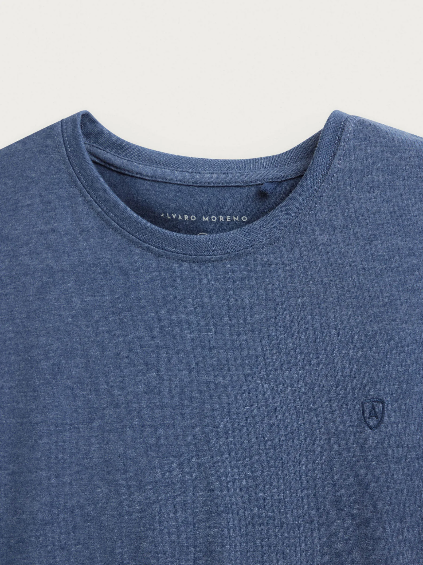 Camisetas<Alvaro Moreno CAMISETA MELANGE Azul