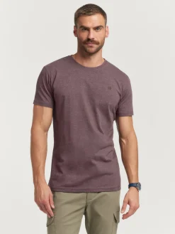 Camisetas<Alvaro Moreno CAMISETA MELANGE Burdeos