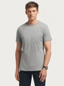 Camisetas<Alvaro Moreno CAMISETA MELANGE Gris