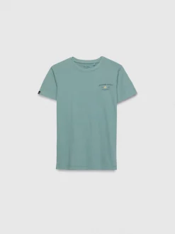 Camisetas<Alvaro Moreno CAMISETA MOTOR KIDS Verde