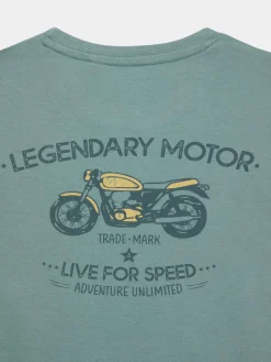 Camisetas<Alvaro Moreno CAMISETA MOTOR KIDS Verde