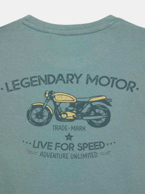 Camisetas<Alvaro Moreno CAMISETA MOTOR KIDS Verde