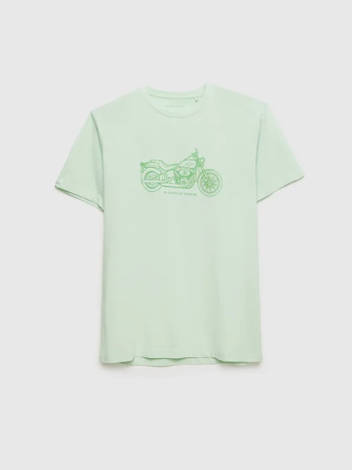 Camisetas<Alvaro Moreno CAMISETA MOTORCYCLE Verde