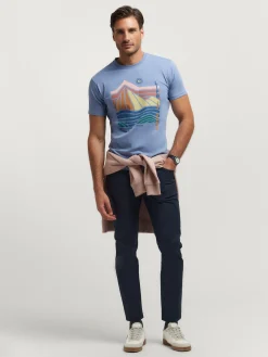 Teen|Camisetas<Alvaro Moreno CAMISETA NATURE Azul