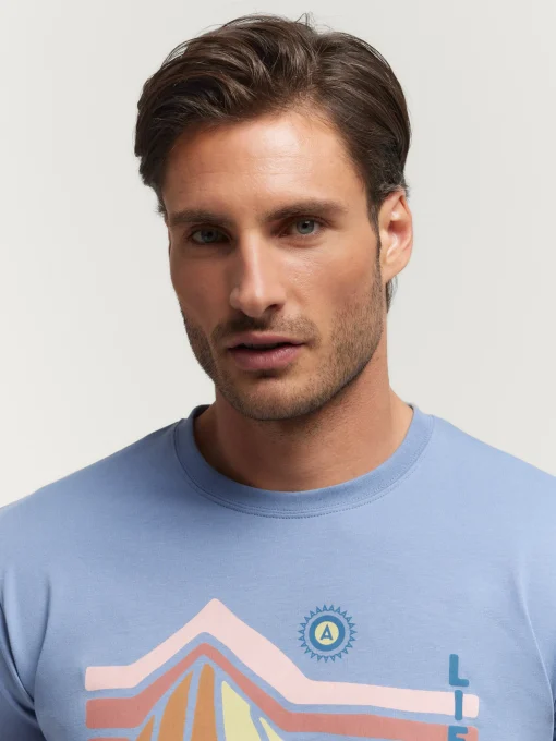 Teen|Camisetas<Alvaro Moreno CAMISETA NATURE Azul