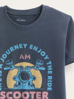 Camisetas<Alvaro Moreno CAMISETA SCOOTER KIDS Azul Marino