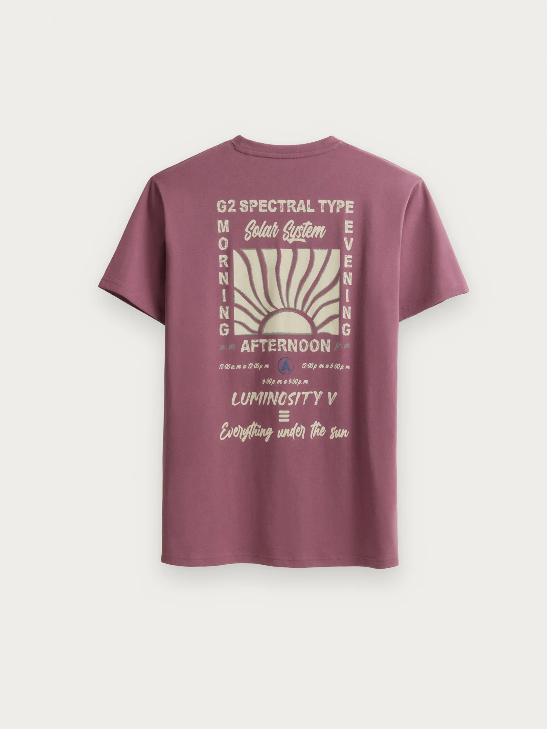 Teen|Camisetas<Alvaro Moreno CAMISETA SOLAR Burdeos
