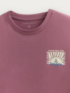 Teen|Camisetas<Alvaro Moreno CAMISETA SOLAR Burdeos