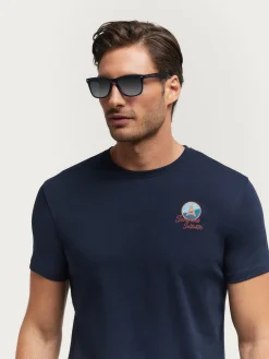 Camisetas<Alvaro Moreno CAMISETA SUNSET Azul Marino