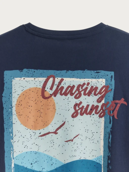 Camisetas<Alvaro Moreno CAMISETA SUNSET Azul Marino