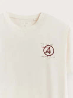 Camisetas<Alvaro Moreno CAMISETA WESTERN Blanco