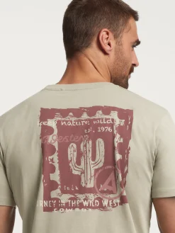 Camisetas<Alvaro Moreno CAMISETA WESTERN Verde