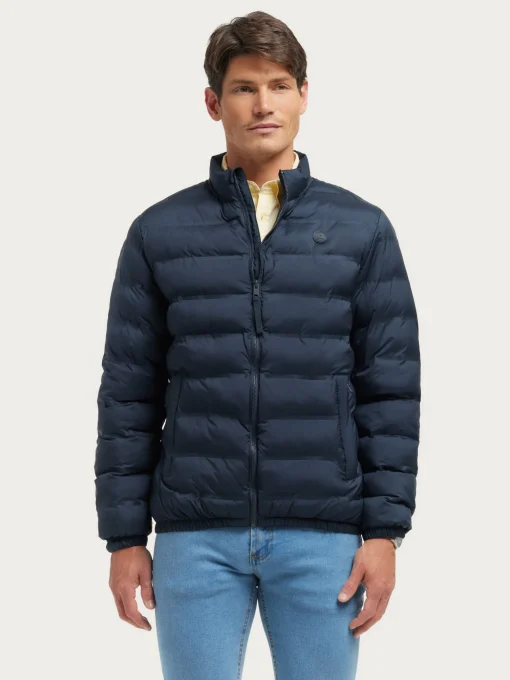 Cazadoras Y Parkas<Alvaro Moreno CAZADORA MONTREAL Azul Marino