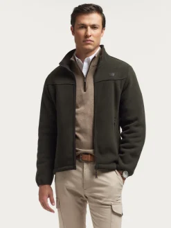 Cazadoras Y Parkas<Alvaro Moreno CAZADORA POLAR Verde
