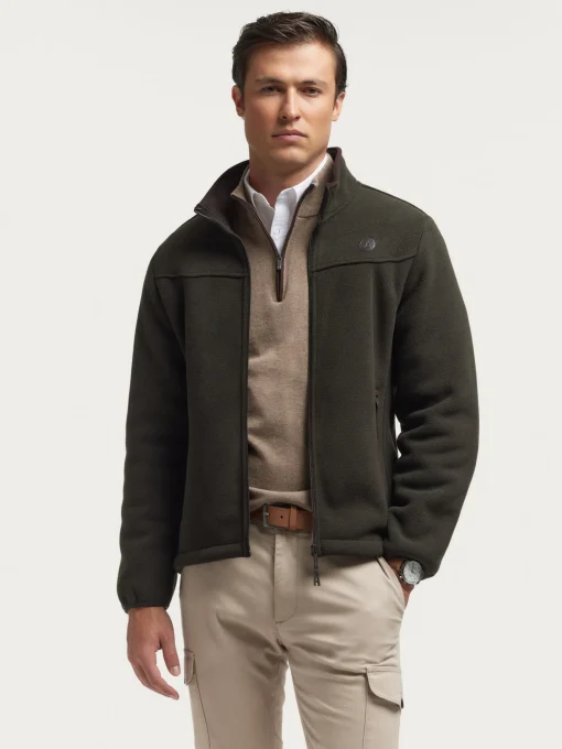 Cazadoras Y Parkas<Alvaro Moreno CAZADORA POLAR Verde