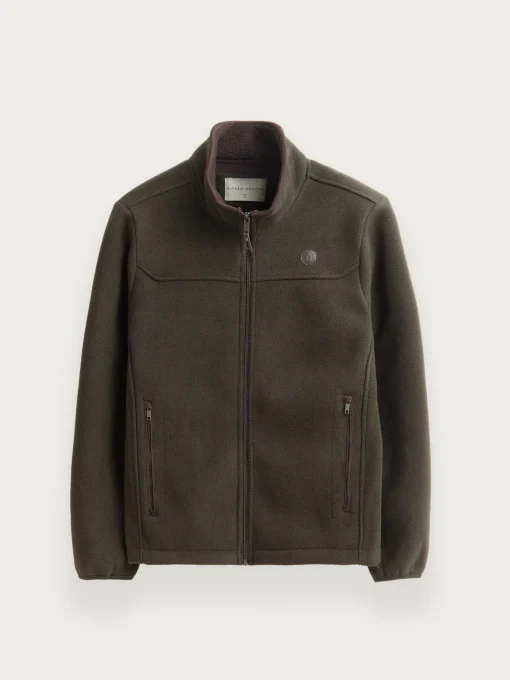 Cazadoras Y Parkas<Alvaro Moreno CAZADORA POLAR Verde
