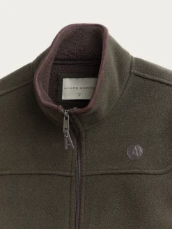 Cazadoras Y Parkas<Alvaro Moreno CAZADORA POLAR Verde