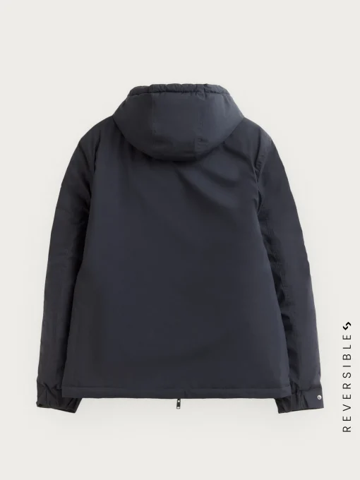 Cazadoras Y Parkas<Alvaro Moreno CAZADORA RATCHED REVERSIBLE | MARRÓN Azul Marino