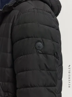 Cazadoras Y Parkas<Alvaro Moreno CAZADORA RATCHED REVERSIBLE | MARRÓN Azul Marino