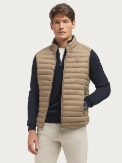 Chalecos<Alvaro Moreno CHALECO DENKER Camel