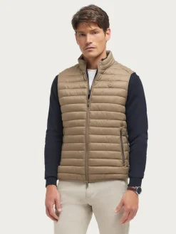 Chalecos<Alvaro Moreno CHALECO DENKER Camel