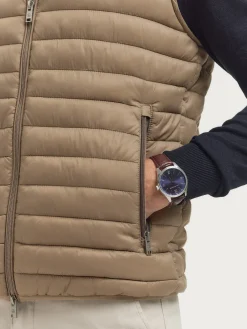 Chalecos<Alvaro Moreno CHALECO DENKER Camel