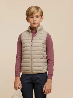 Cazadoras Y Chalecos<Alvaro Moreno CHALECO NIRO KIDS Beige