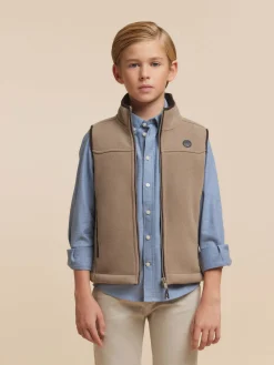 Cazadoras Y Chalecos<Alvaro Moreno CHALECO SIERRA KIDS Beige
