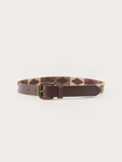 Accesorios<Alvaro Moreno CINTURON PAMPA KIDS Burdeos