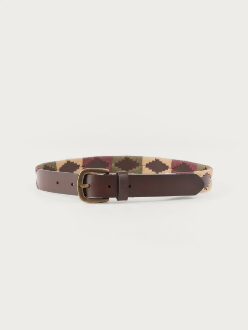 Accesorios<Alvaro Moreno CINTURON PAMPA KIDS Burdeos