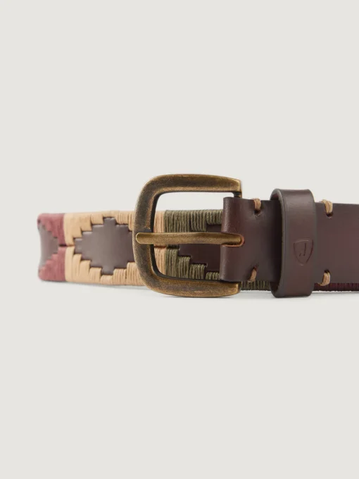 Accesorios<Alvaro Moreno CINTURON PAMPA KIDS Burdeos