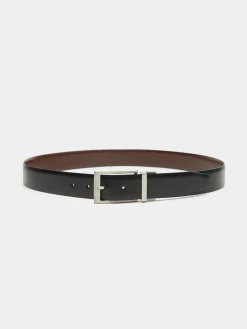 Cinturones<Alvaro Moreno CINTURON REVERSIBLE SKIN Negro