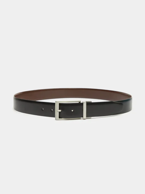 Cinturones<Alvaro Moreno CINTURON REVERSIBLE SKIN Negro